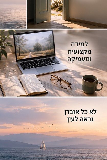יצירת משמעות בתוך אי ודאות